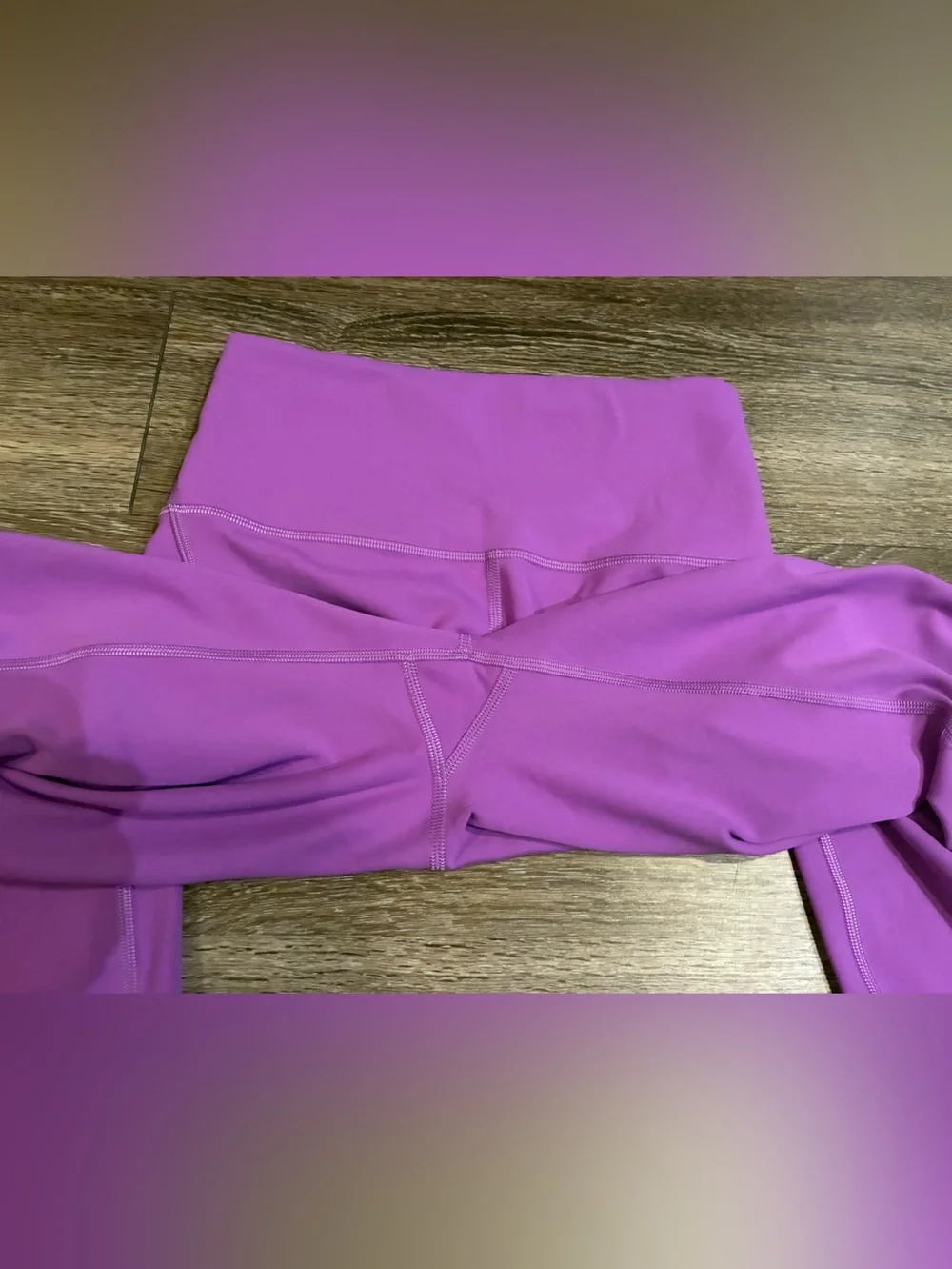 Lululemon Wunder Train High-Rise Tight with Pockets 25" in Moonlit Magenta Sz 6 - Picture 7 of 9